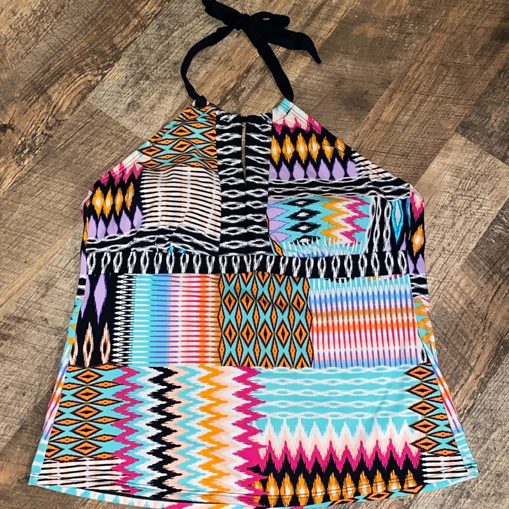 Reduced for quick sale!Beautiful Liz Claiborne Tankini top size 14